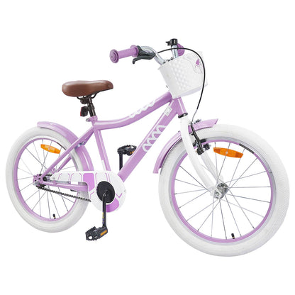 Kids Bike 18 Inches for 5-7 Years Old Purple