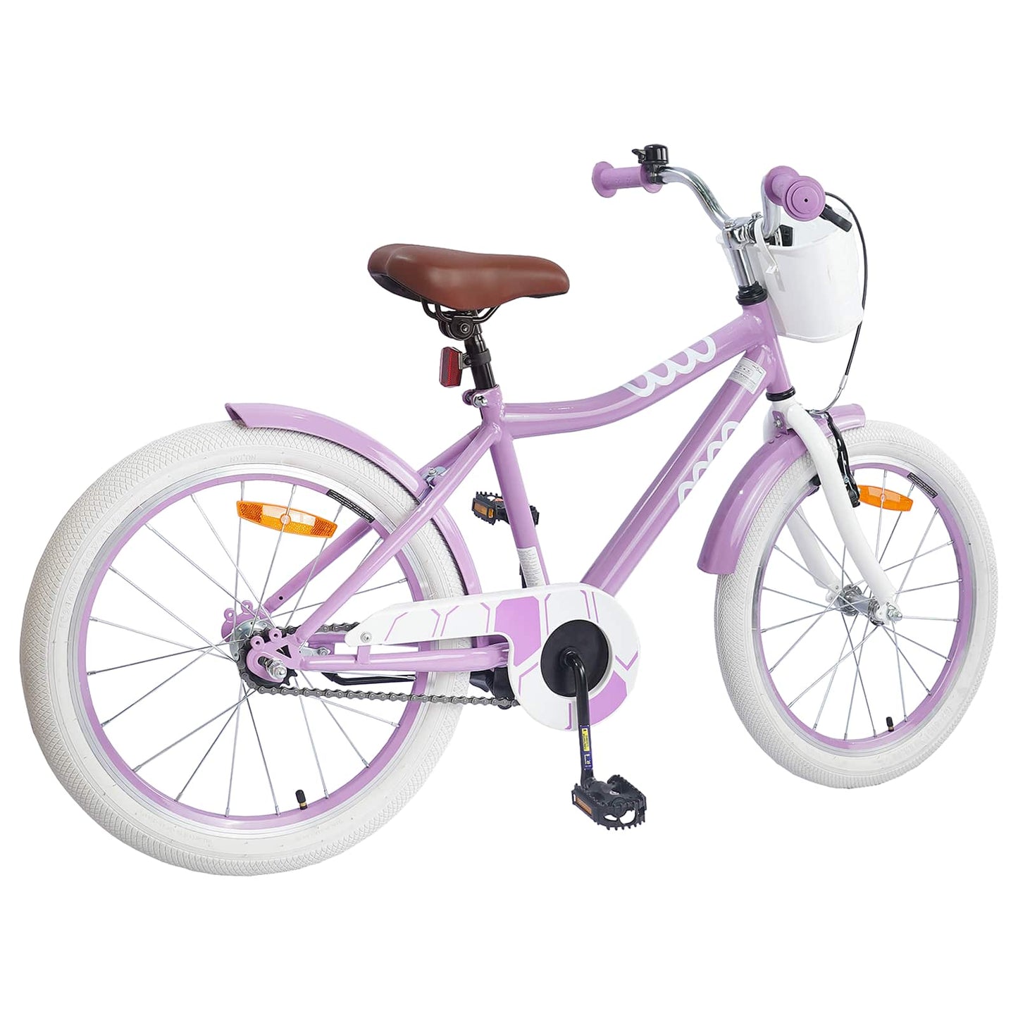 Kids Bike 18 Inches for 5-7 Years Old Purple