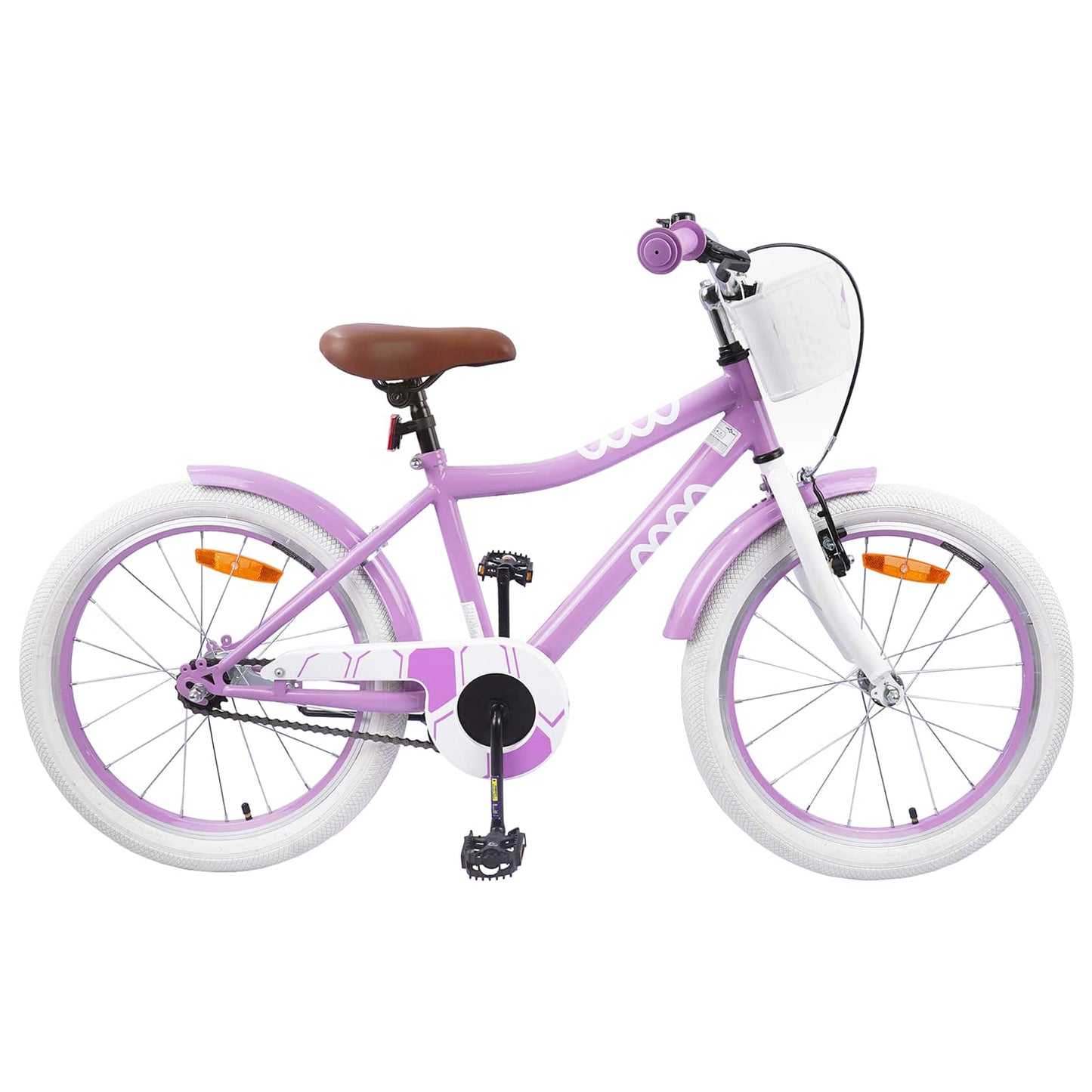 Kids Bike 18 Inches for 5-7 Years Old Purple