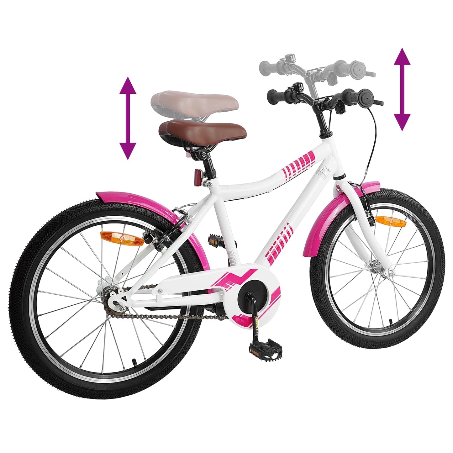 Kids Bike 20 Inches for 6-11 Years Old Pink