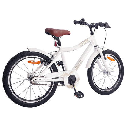 Kids Bike 18 Inches for 5-7 Years Old white