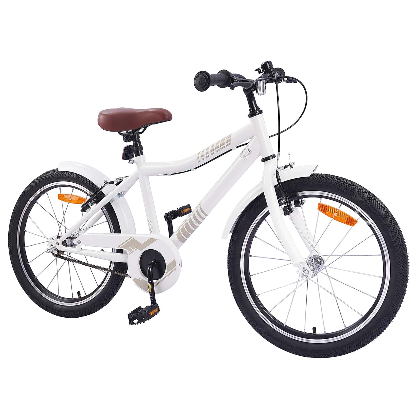 Kids Bike 20 Inches for 6-11 Years Old white