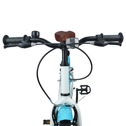 Kids Bike 18 Inches for 5-7 Years Old Light Blue