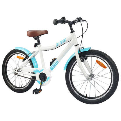 Kids Bike 24 Inches for 8-12 Years Old Light Blue
