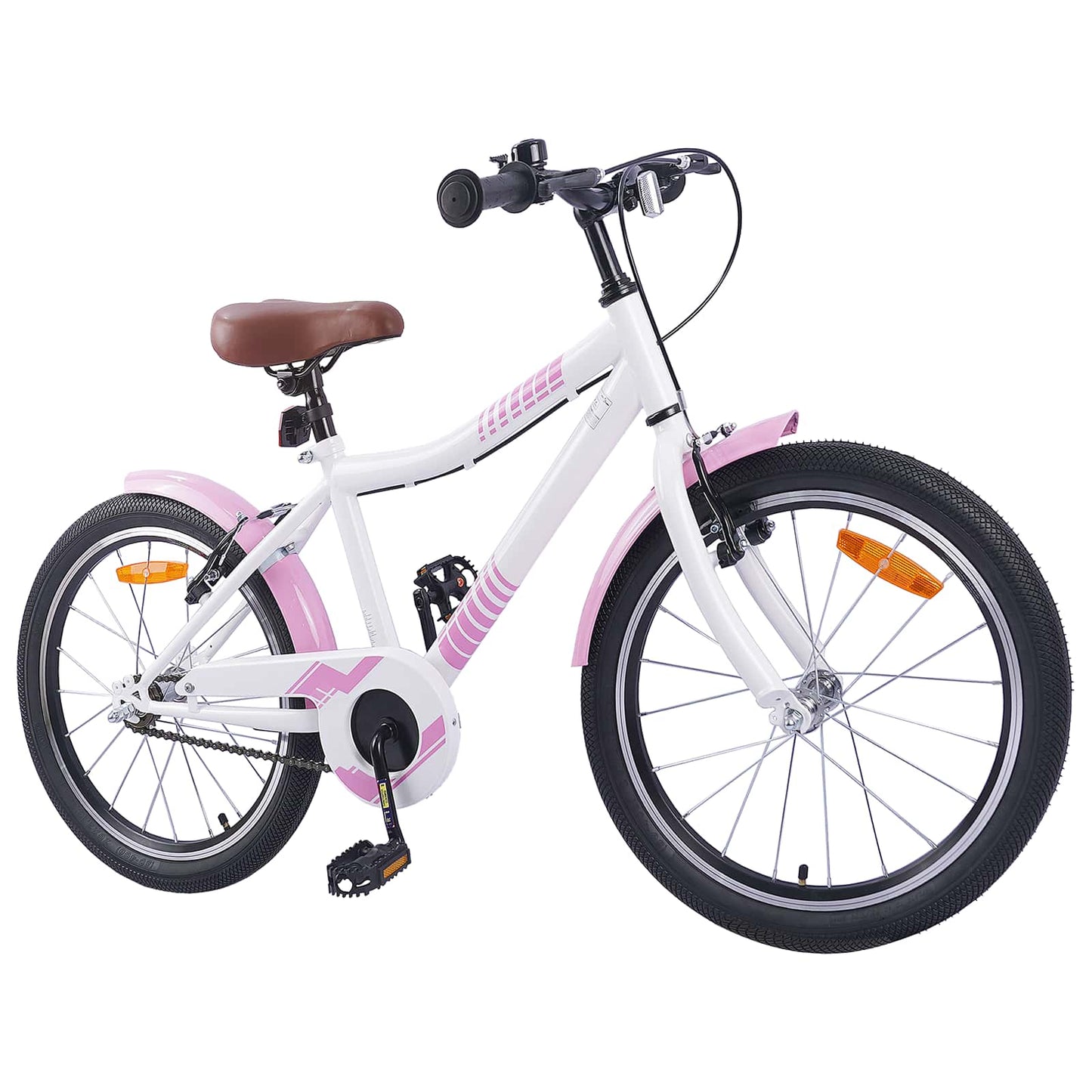 Kids Bike 18 Inches for 5-7 Years Old Light Pink