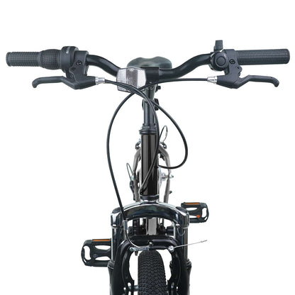 Kids Bike 20 Inches 6-Speed for 6-11 Years Old Black