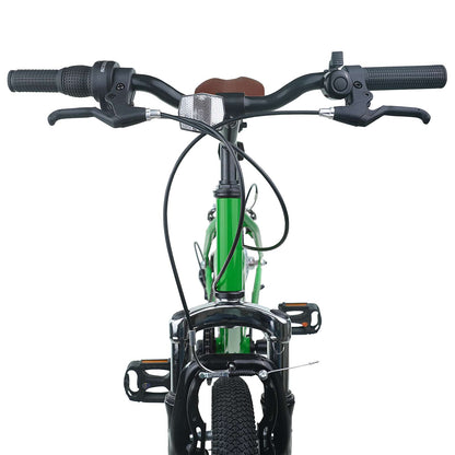 Kids Bike 24 Inches 6-Speed for 8-12 Years Old Green