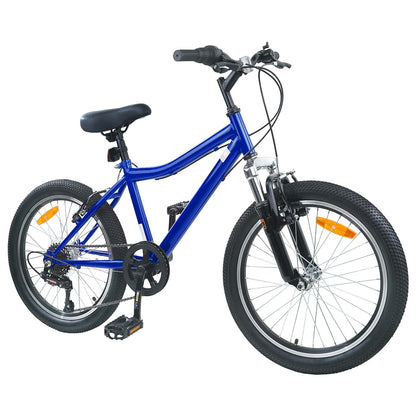 Kids Bike 20 Inches 6-Speed for 6-11 Years Old Dark Blue