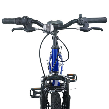 Kids Bike 24 Inches 6-Speed for 8-12 Years Old Dark Blue