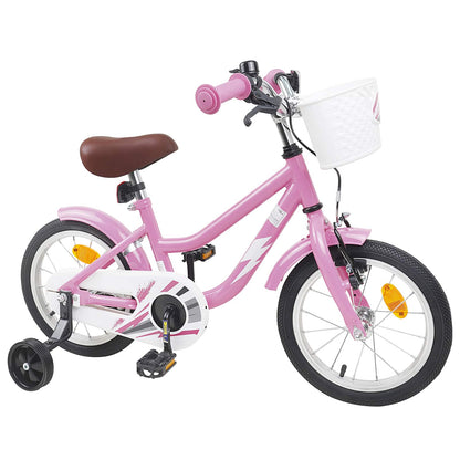 Kids Bike 12 Inches for 2-4 Years Old Light Pink