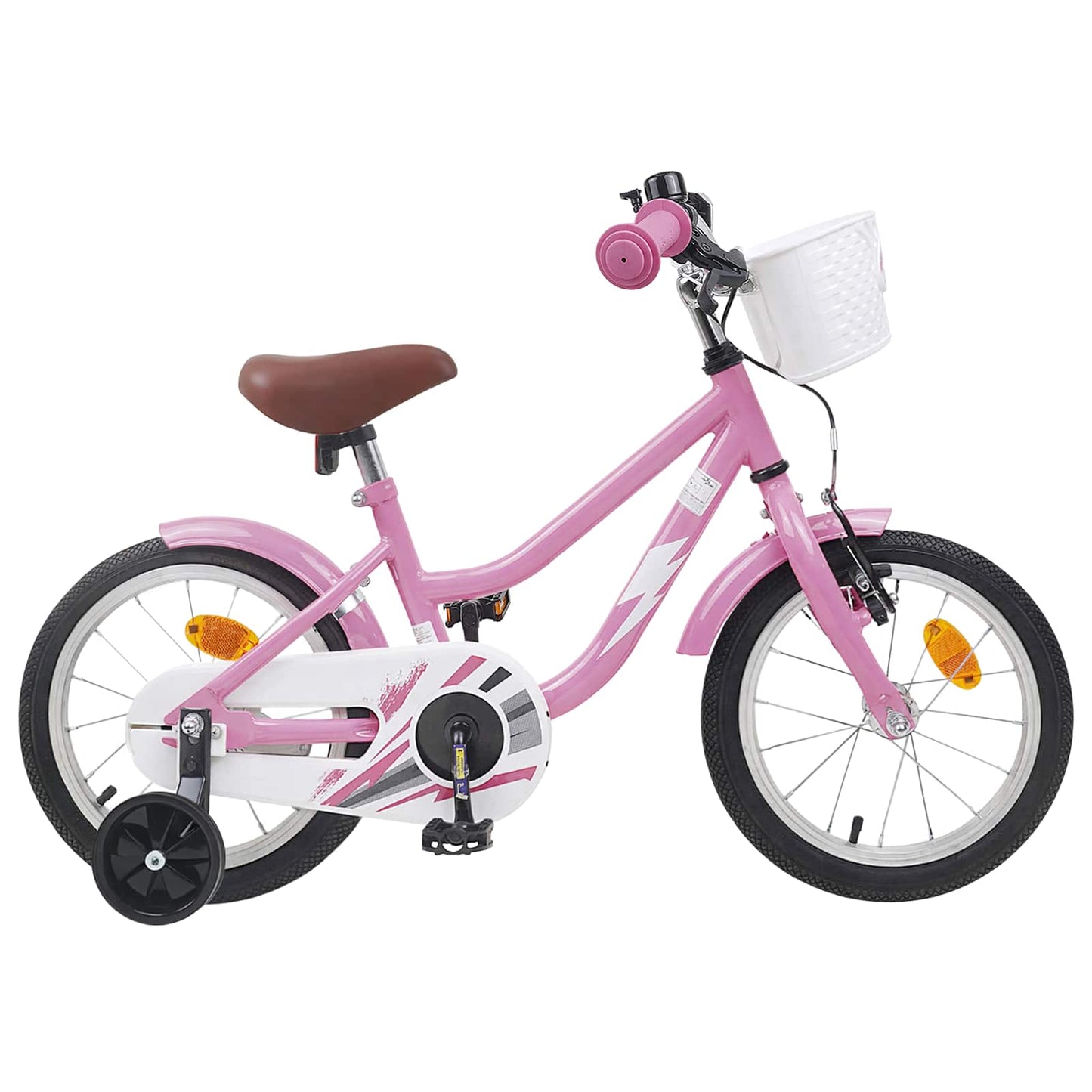 Kids Bike 16 Inches for 4-6 Years Old Light Pink