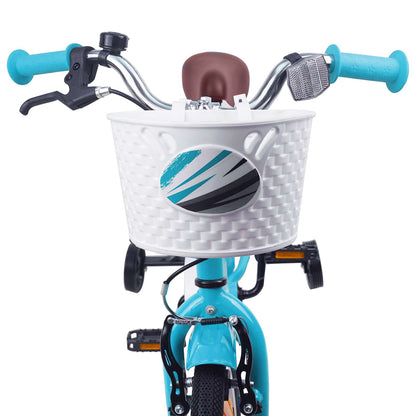 Kids Bike 12 Inches for 2-4 Years Old Light Blue