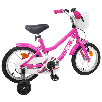 Kids Bike 16 Inches for 4-6 Years Old Dark Pink