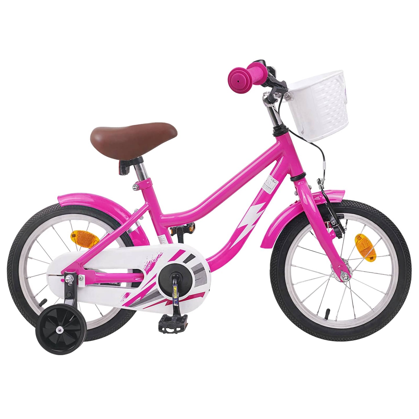 Kids Bike 16 Inches for 4-6 Years Old Dark Pink