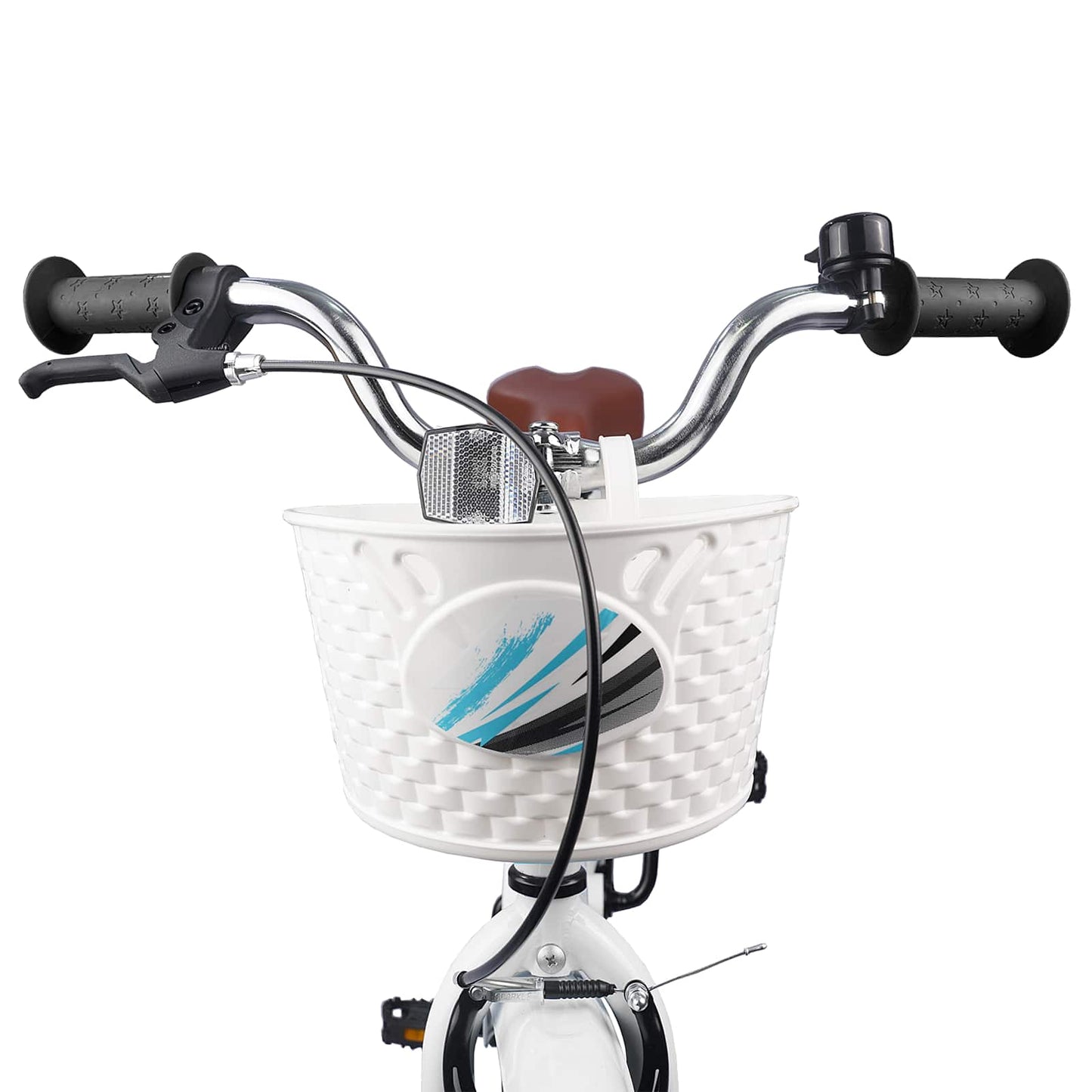 Kids Bike 20 Inches for 6-11 Years Old White