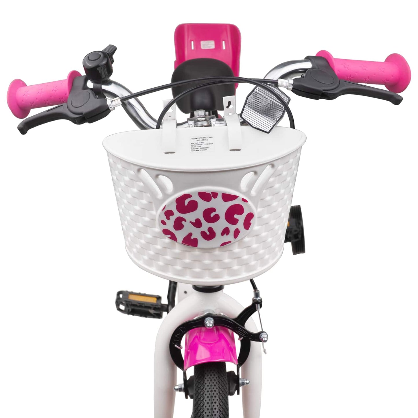 Kids Bike 12 Inches for 2-4 Years Old Pink