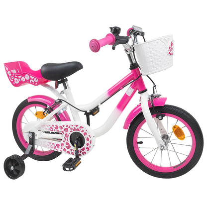 Kids Bike 14 Inches for 3-5 Years Old Pink