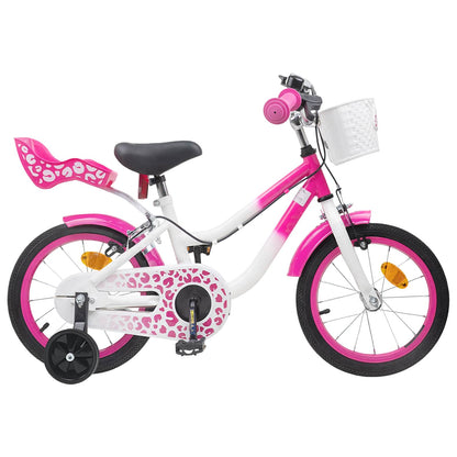 Kids Bike 14 Inches for 3-5 Years Old Pink