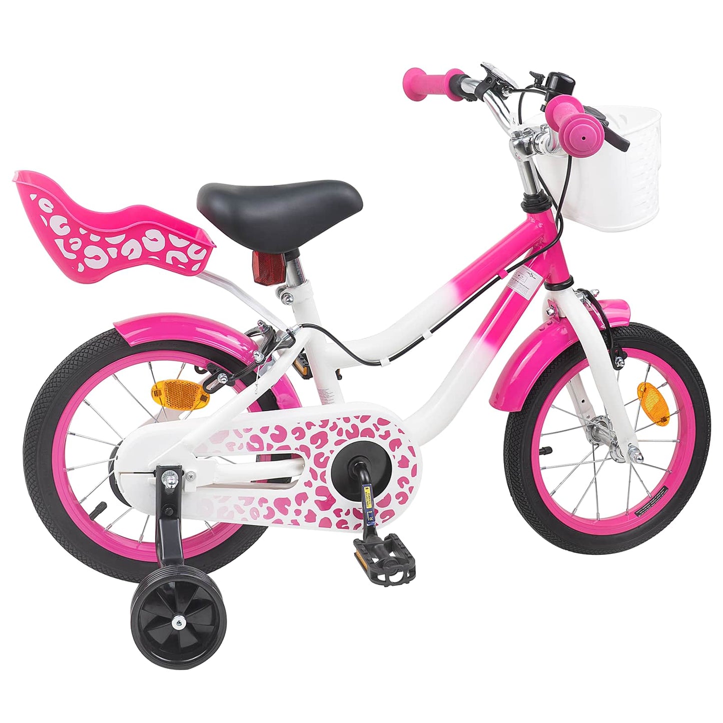 Kids Bike 16 Inches for 4-6 Years Old Pink