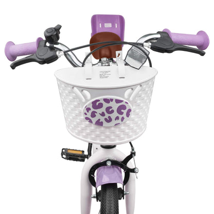 Kids Bike 14 Inches for 3-5 Years Old Purple