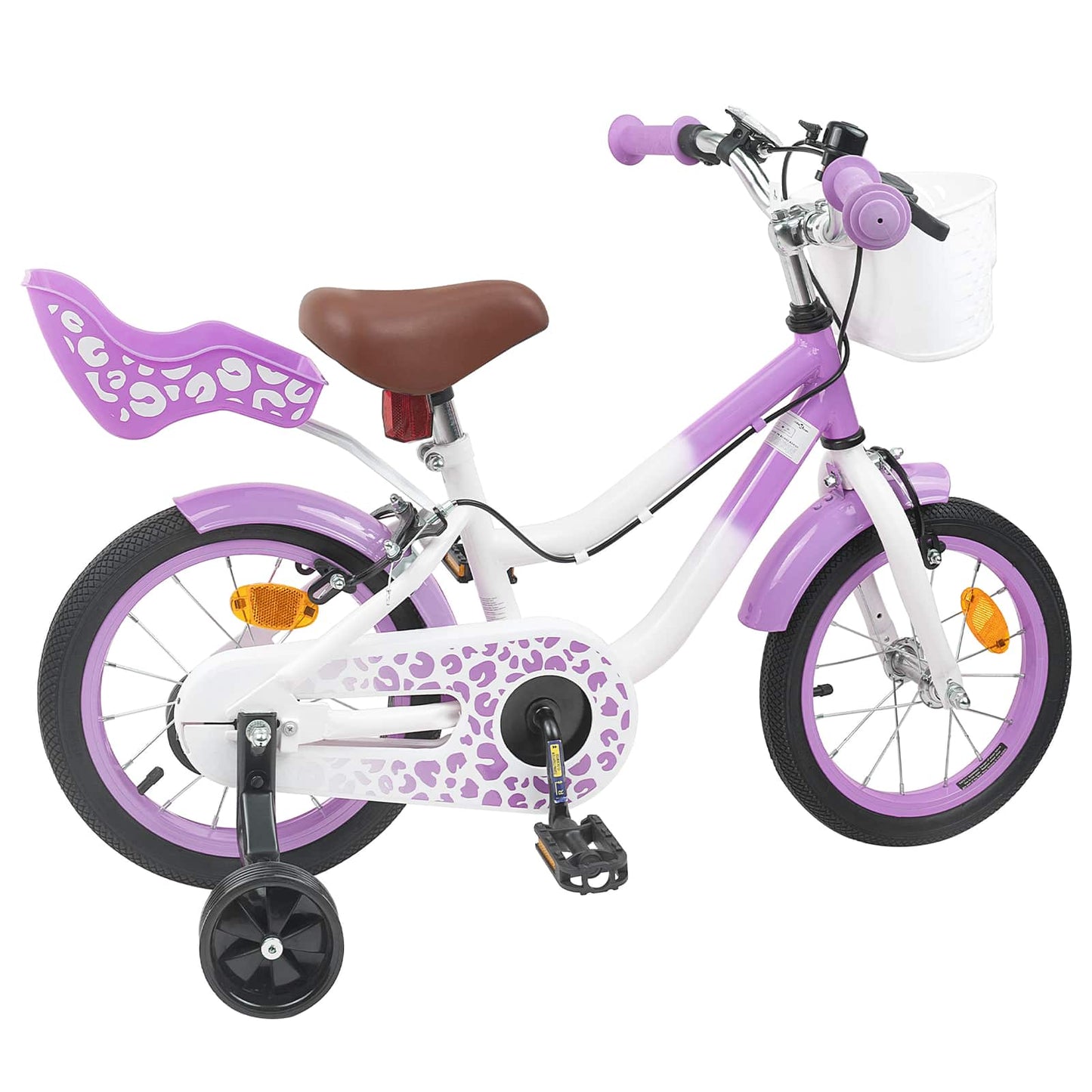 Kids Bike 16 Inches for 4-6 Years Old Purple