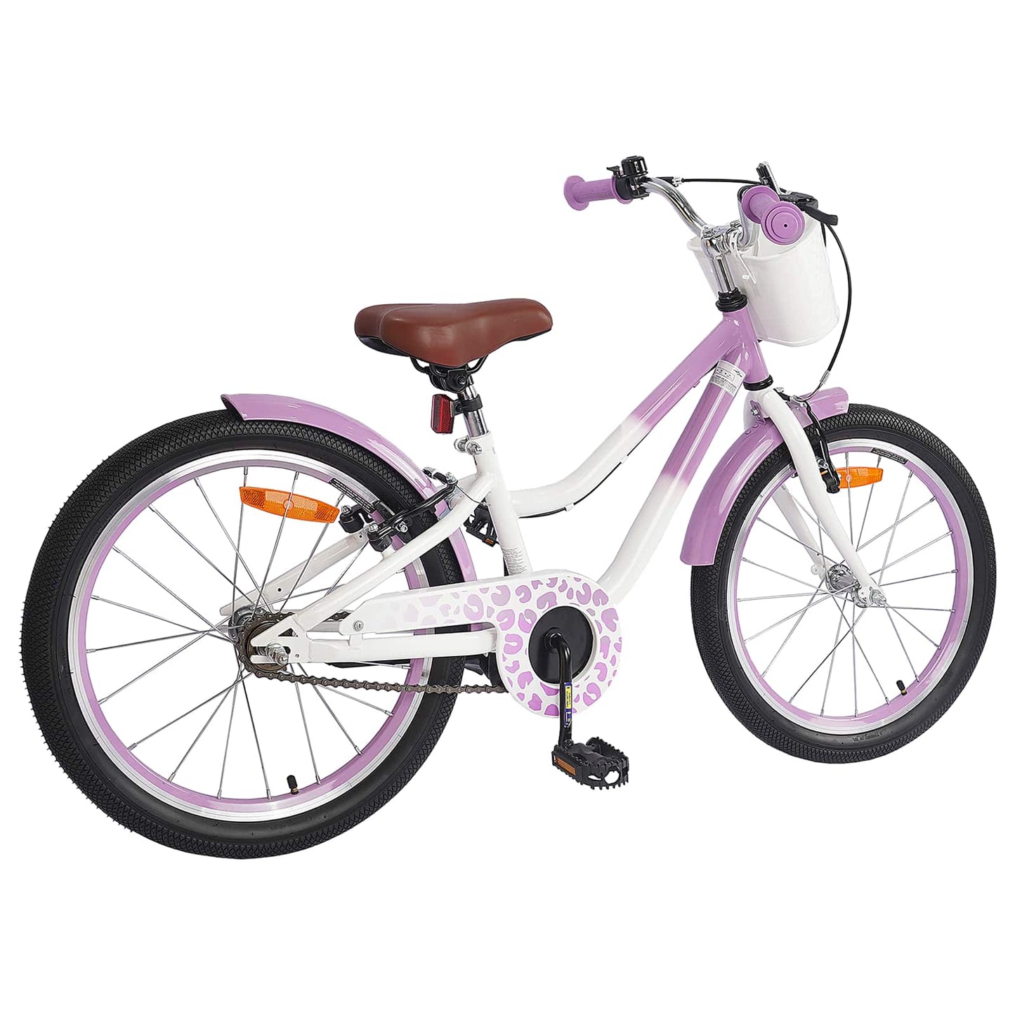 Kids Bike 18 Inches for 5-7 Years Old Purple