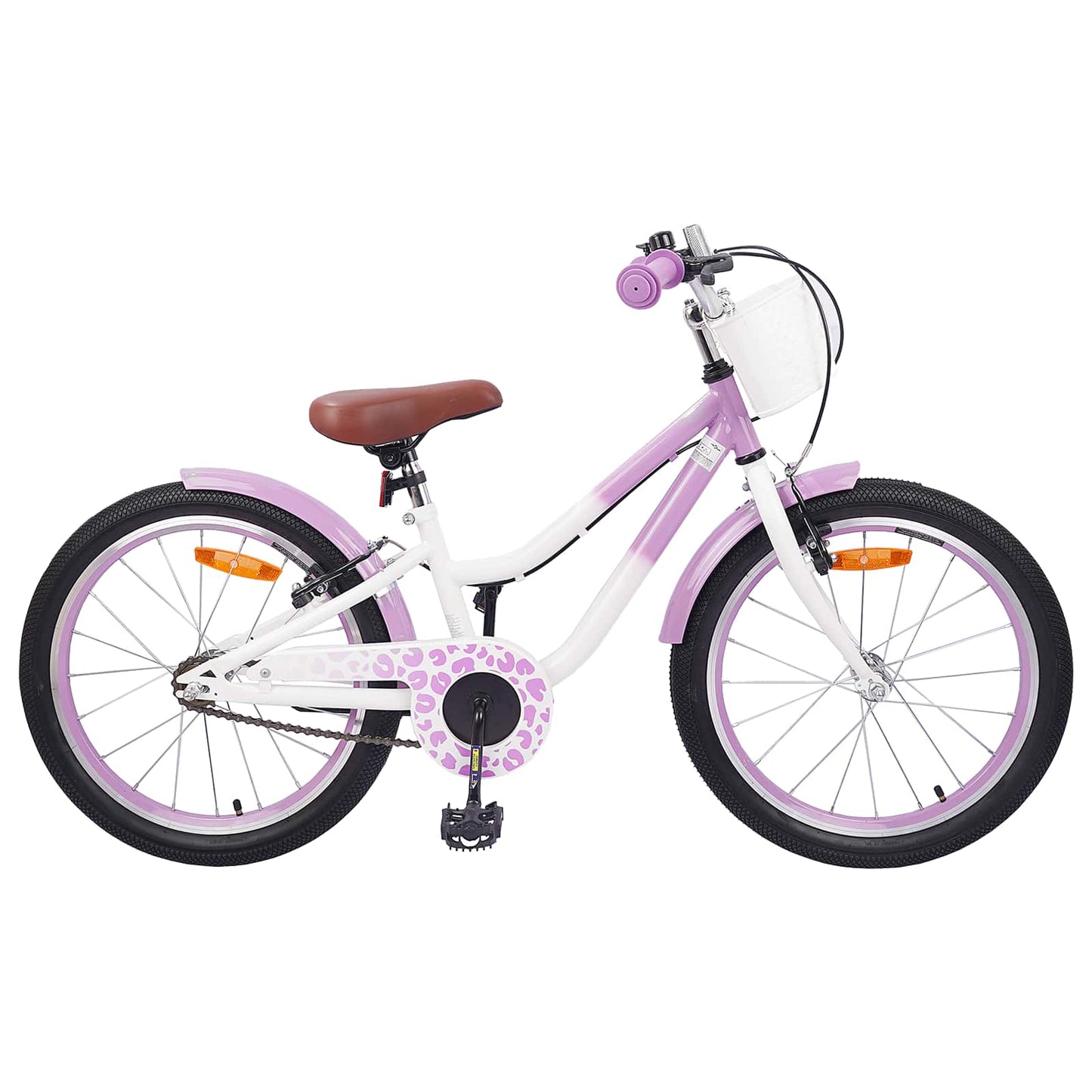 Kids Bike 18 Inches for 5-7 Years Old Purple