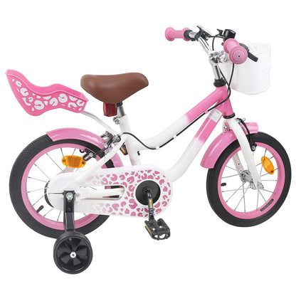 Kids Bike 12 Inches for 2-4 Years Old Light Pink