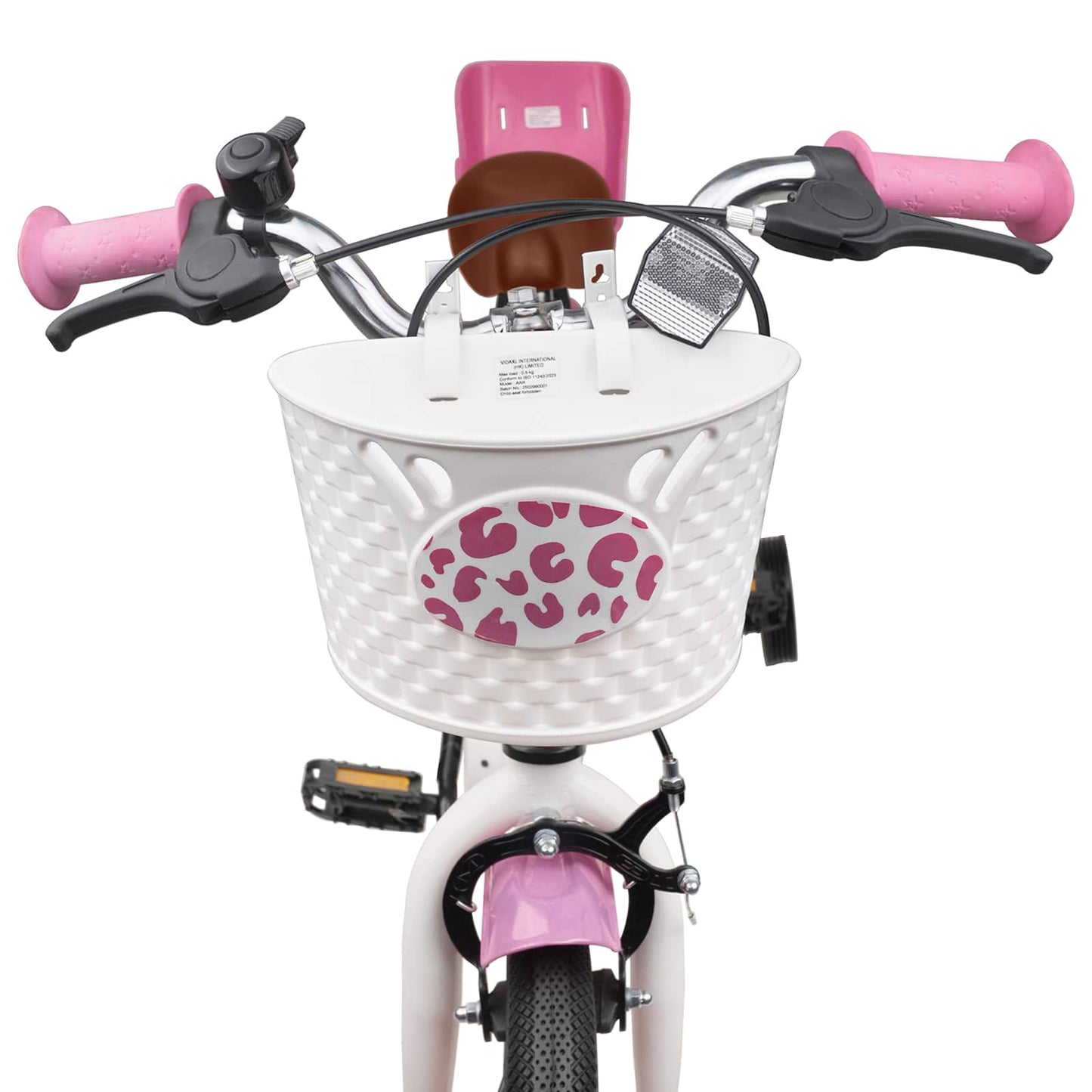 Kids Bike 16 Inches for 4-6 Years Old Light Pink