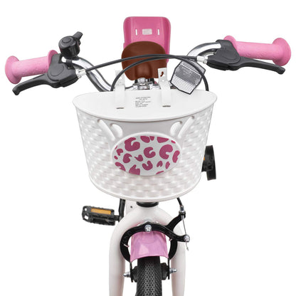 Kids Bike 16 Inches for 4-6 Years Old Light Pink
