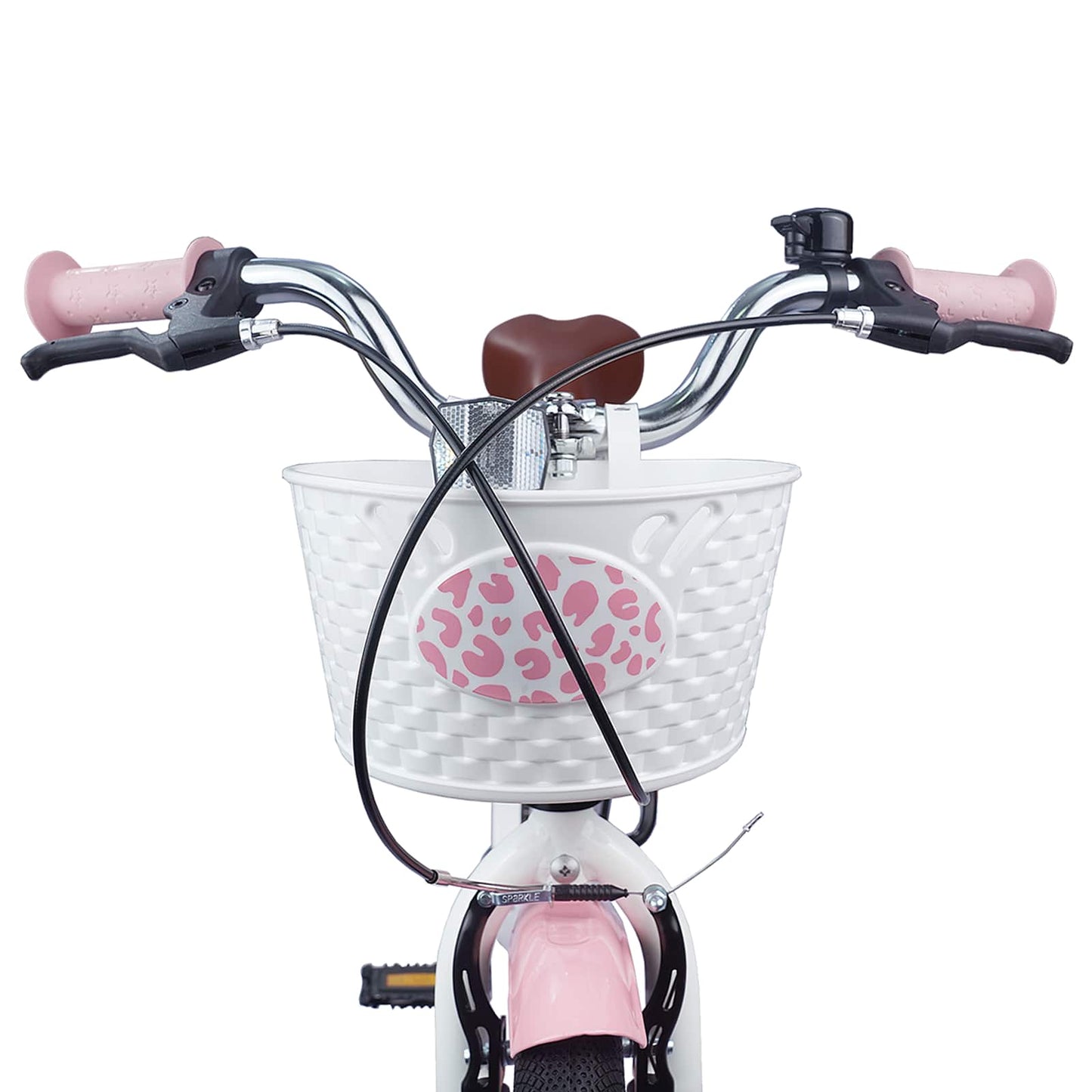 Kids Bike 18 Inches for 5-7 Years Old Light Pink