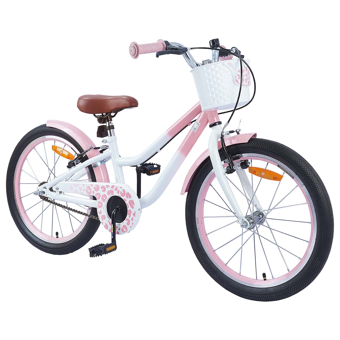 Kids Bike 18 Inches for 5-7 Years Old Light Pink