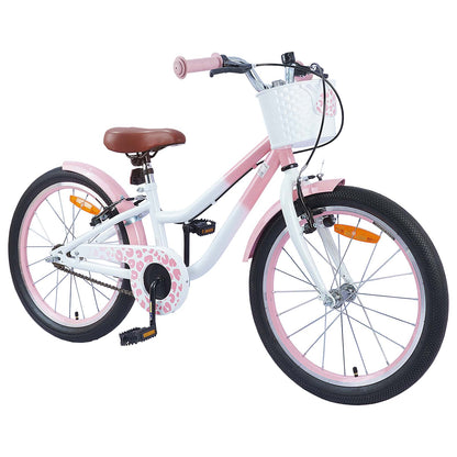 Kids Bike 18 Inches for 5-7 Years Old Light Pink