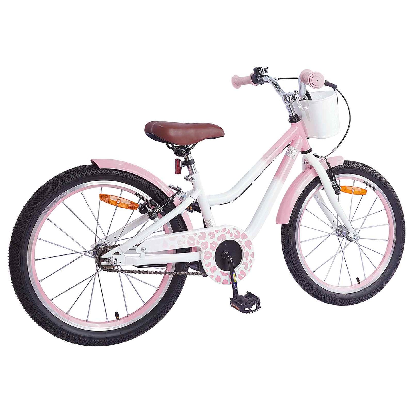 Kids Bike 18 Inches for 5-7 Years Old Light Pink