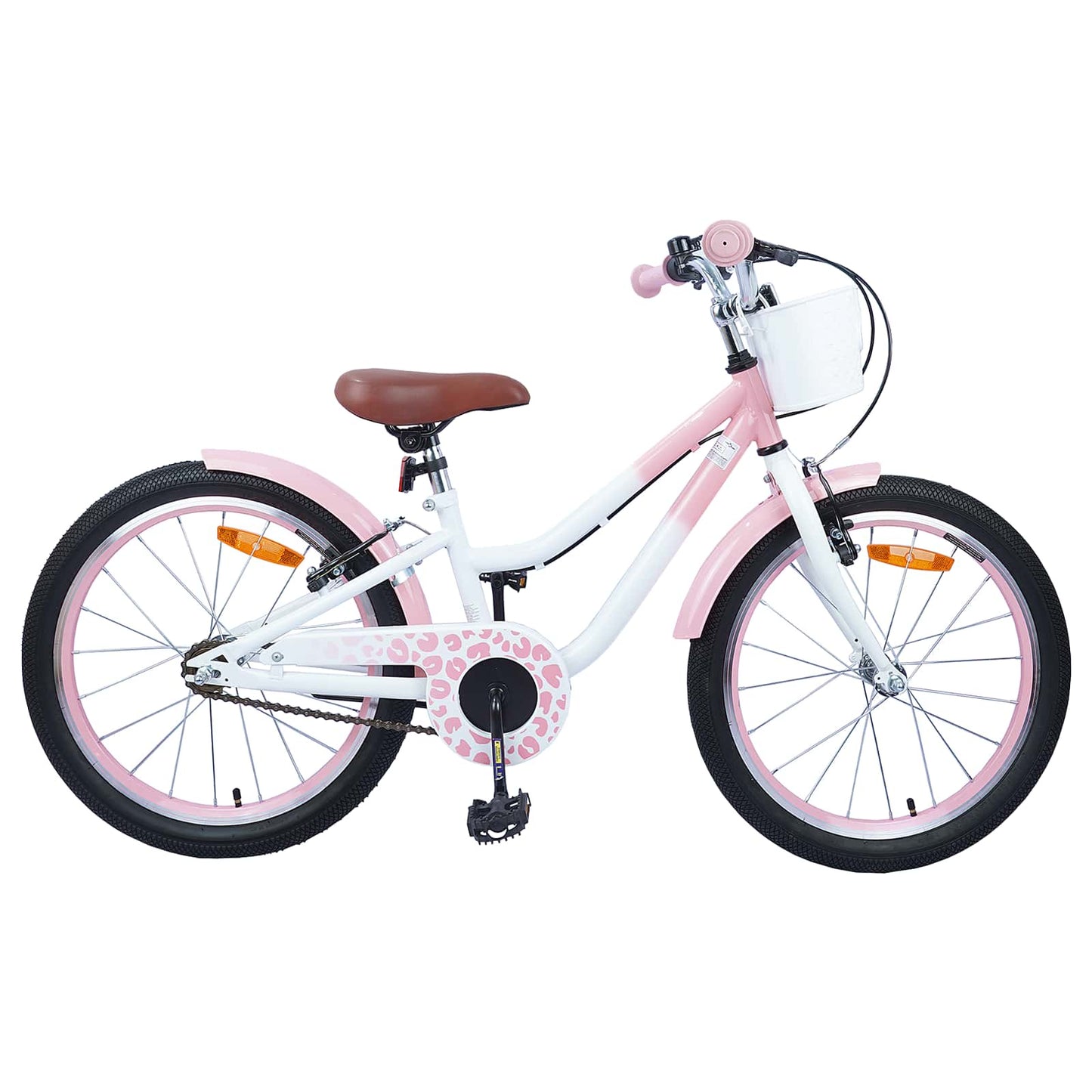 Kids Bike 18 Inches for 5-7 Years Old Light Pink