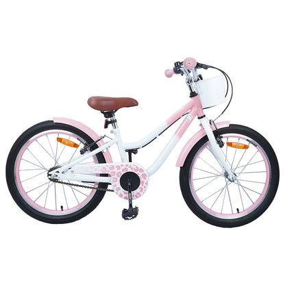 Kids Bike 18 Inches for 5-7 Years Old Light Pink