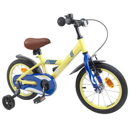 Kids Bike 12 Inches for 2-4 Years Old Yellow