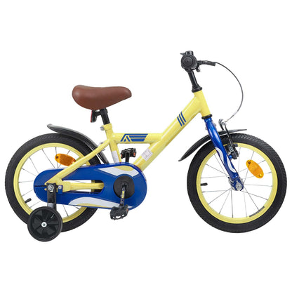 Kids Bike 14 Inches for 3-5 Years Old Yellow