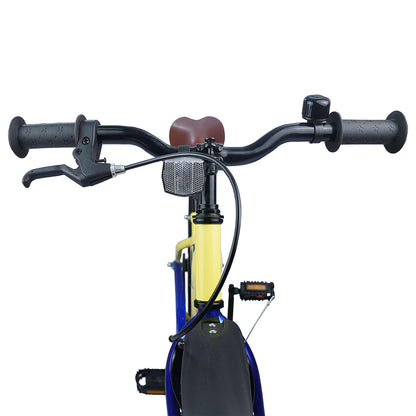 Kids Bike 18 Inches for 5-7 Years Old Yellow