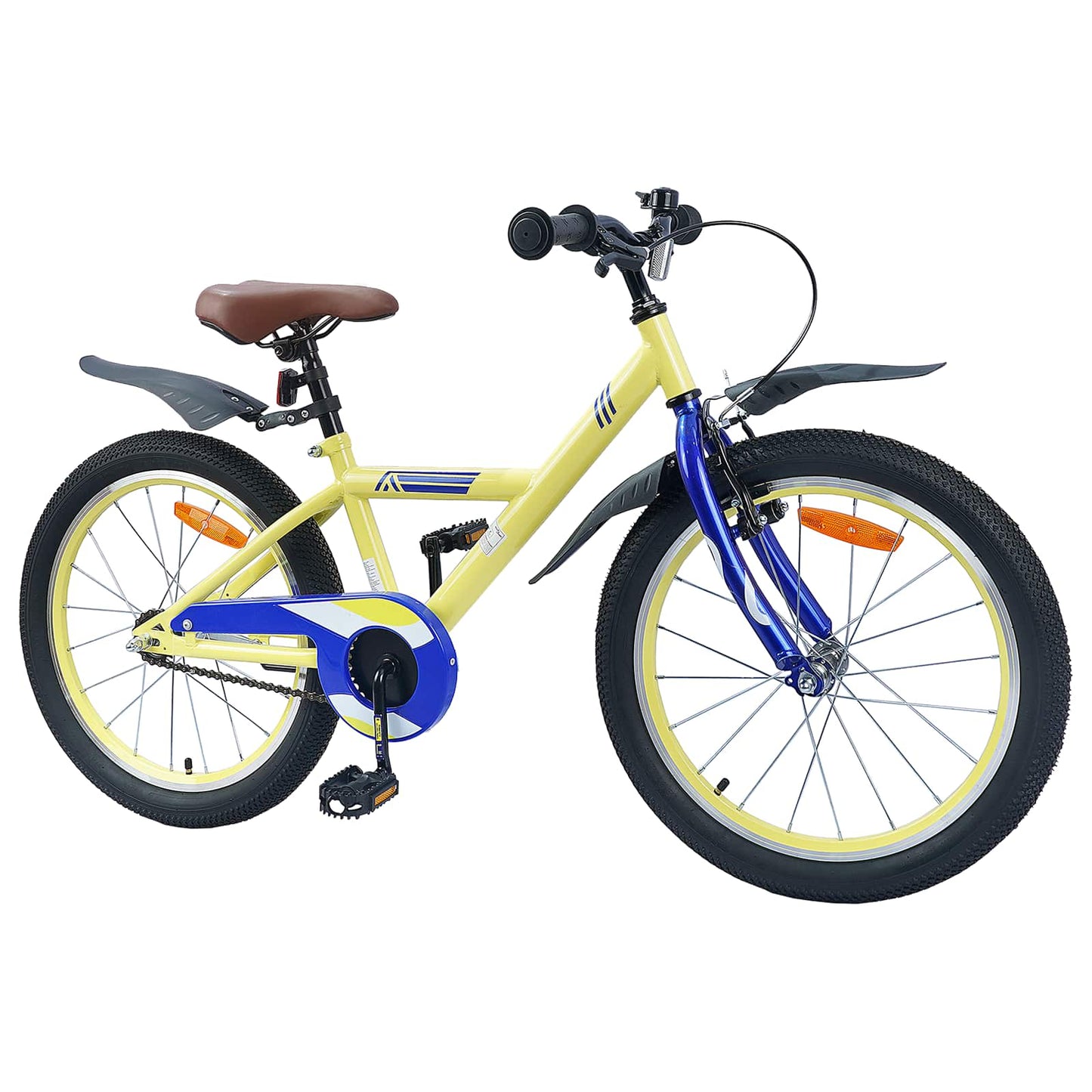 Kids Bike 18 Inches for 5-7 Years Old Yellow