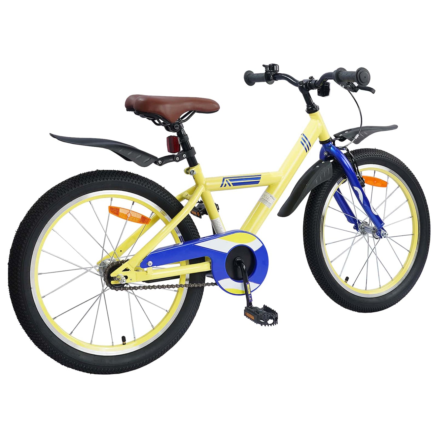 Kids Bike 18 Inches for 5-7 Years Old Yellow