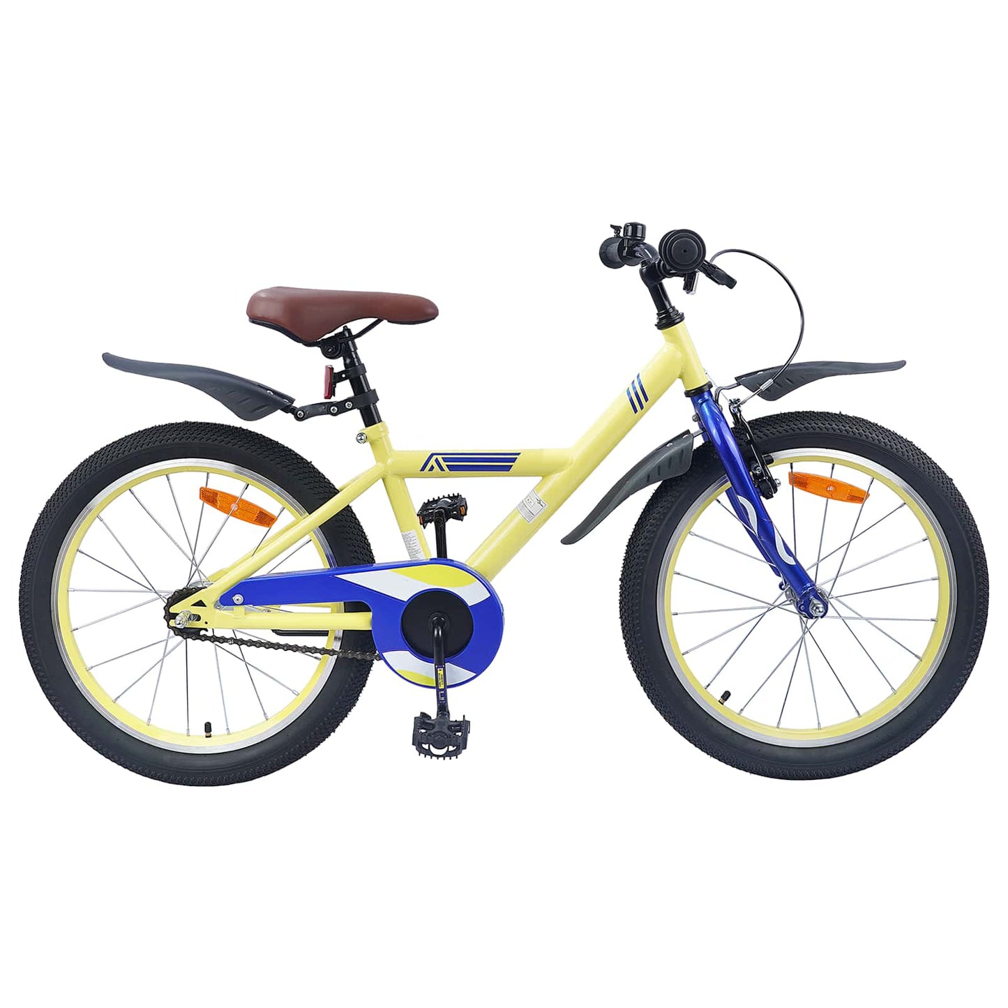 Kids Bike 18 Inches for 5-7 Years Old Yellow