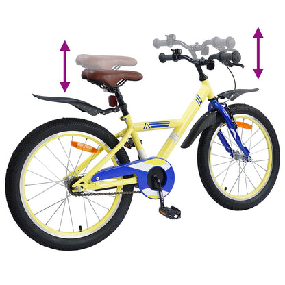Kids Bike 20 Inches for 6-11 Years Old Yellow