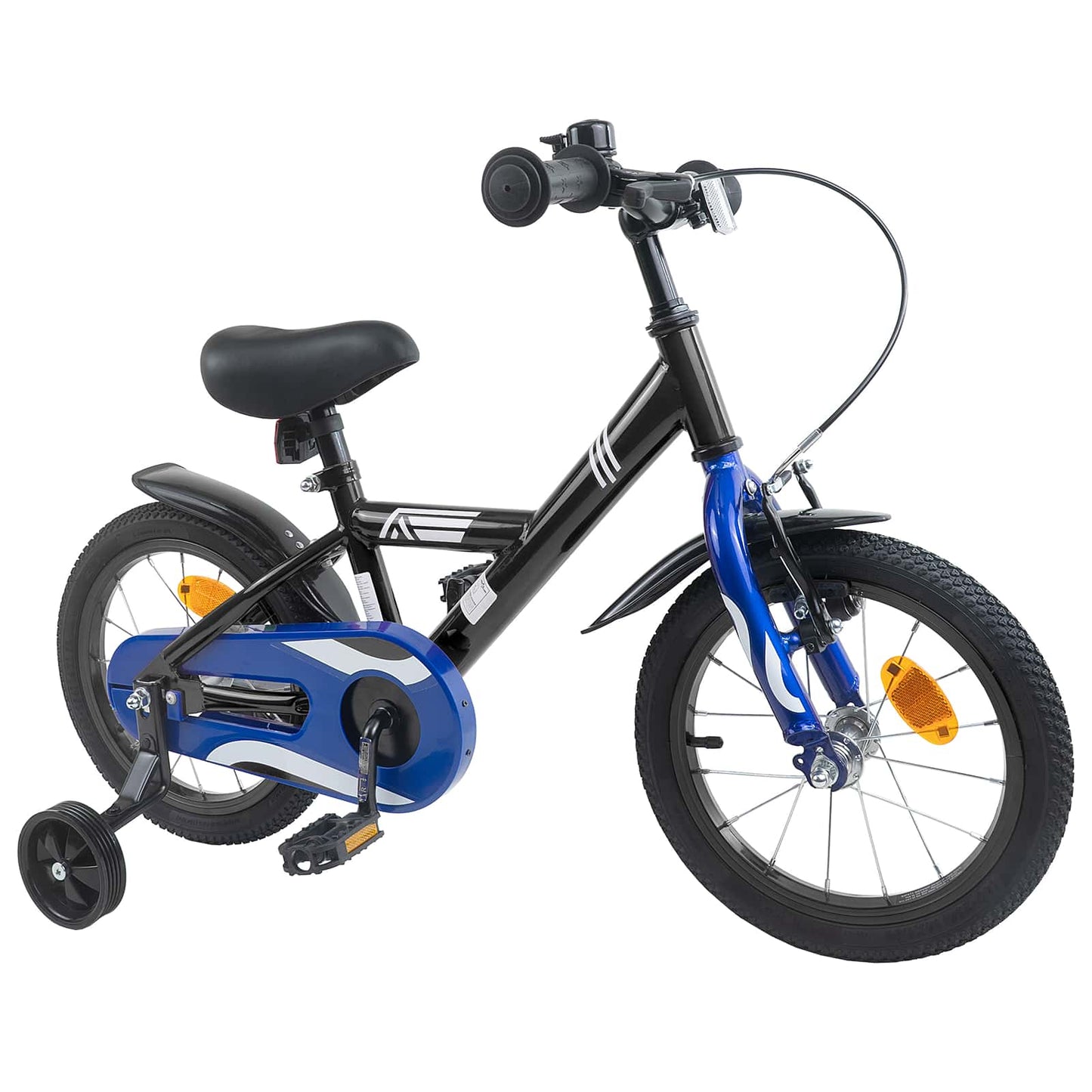 Kids Bike 16 Inches for 4-6 Years Old Black