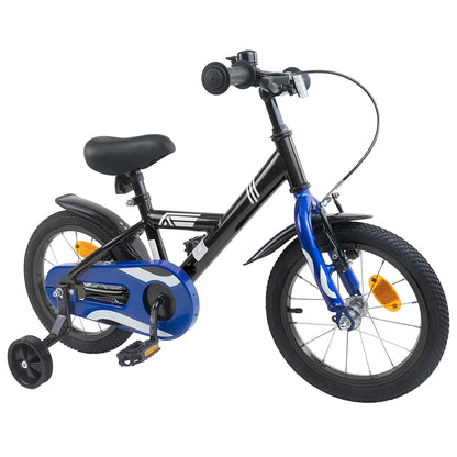 Kids Bike 16 Inches for 4-6 Years Old Black