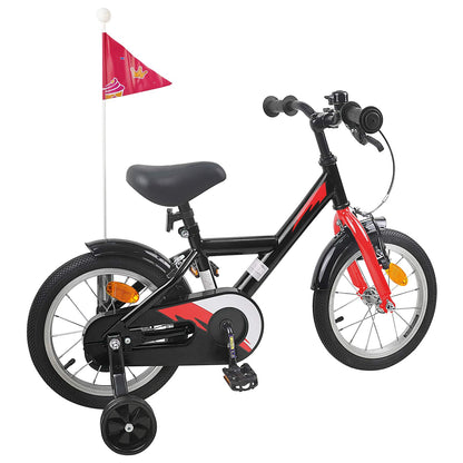 Kids Bike 12 Inches for 2-4 Years Old Black