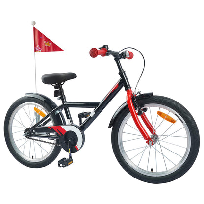 Kids Bike 18 Inches for 5-7 Years Old Black