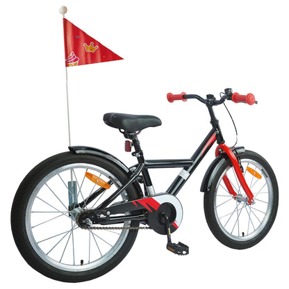 Kids Bike 18 Inches for 5-7 Years Old Black