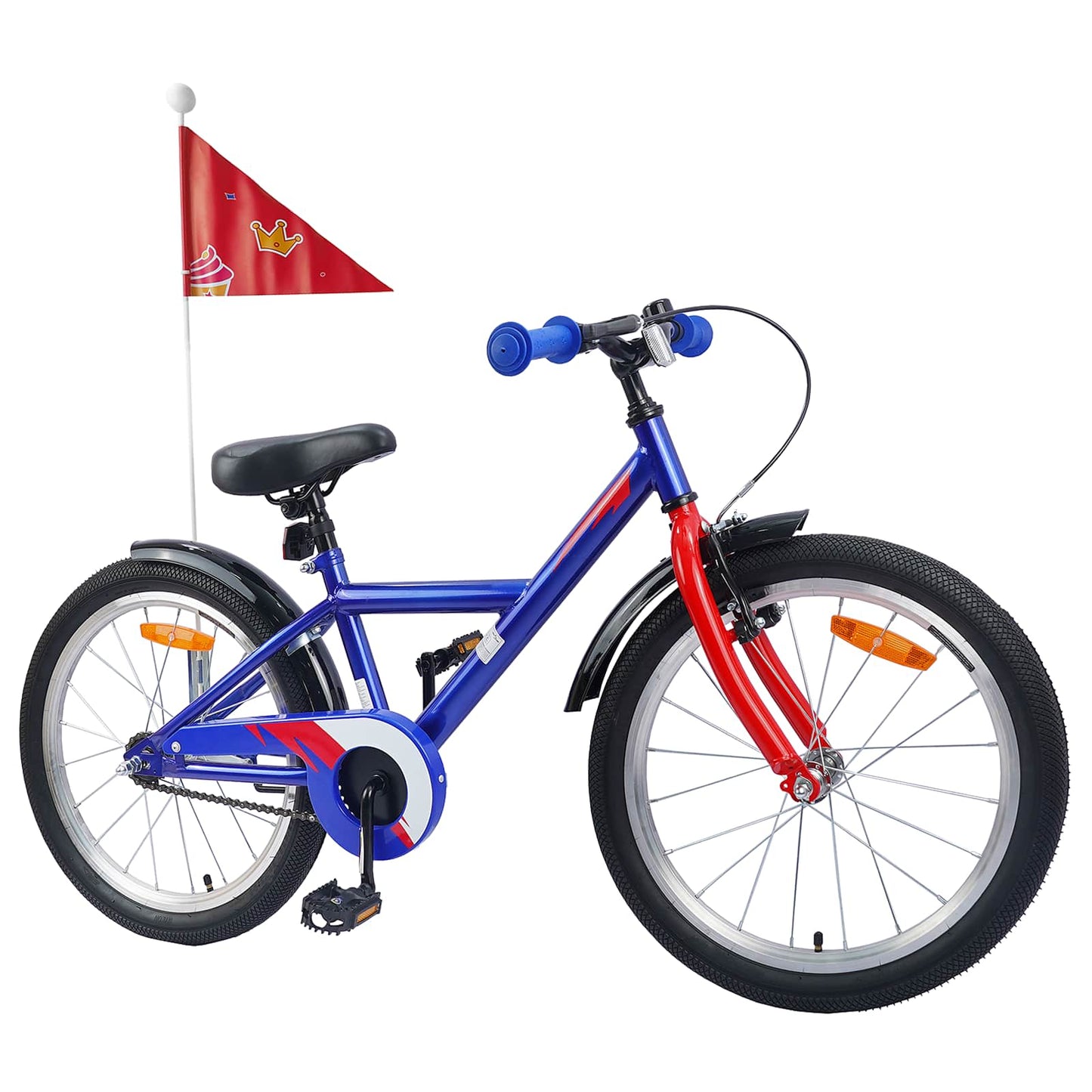 Kids Bike 18 Inches for 5-7 Years Old Dark Blue