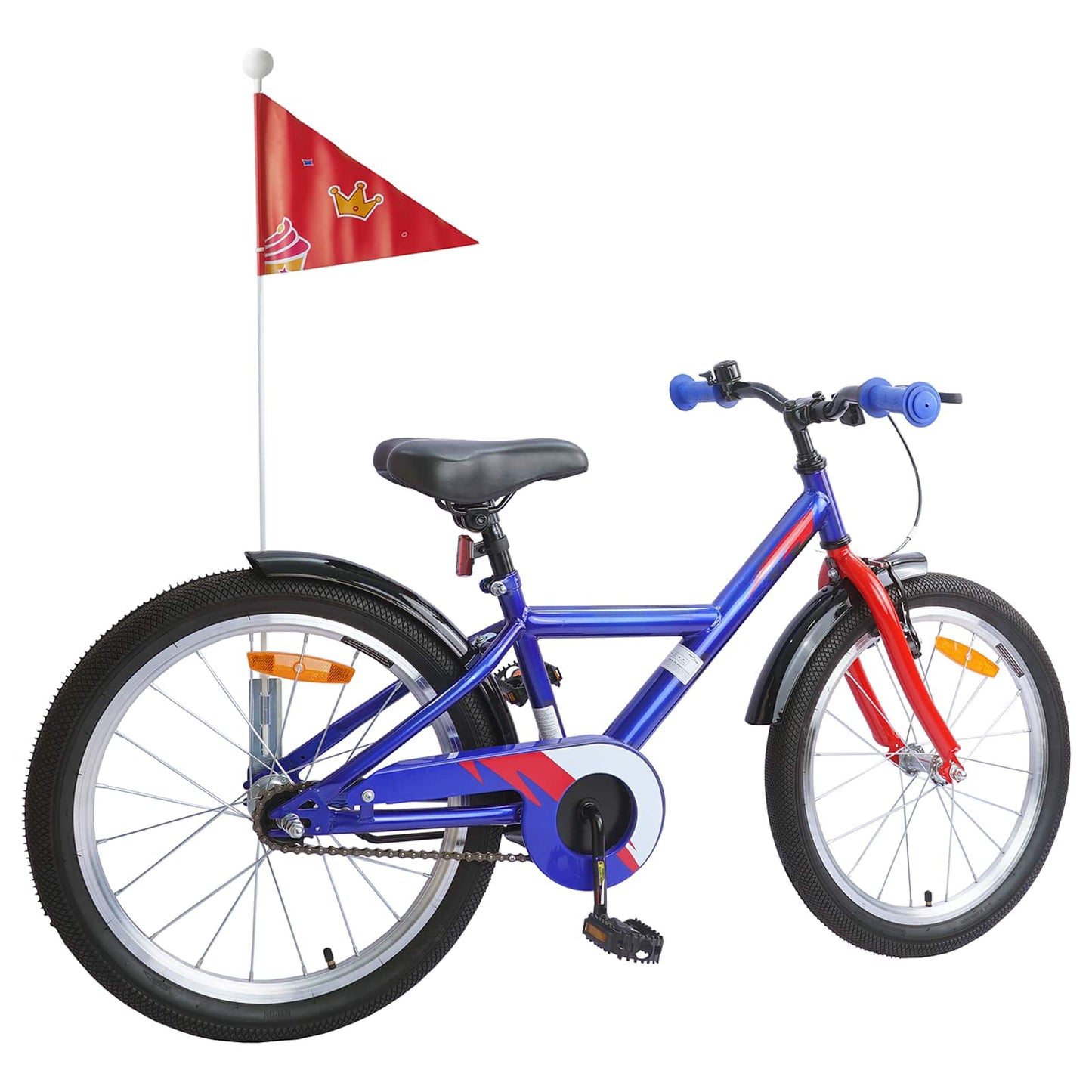 Kids Bike 18 Inches for 5-7 Years Old Dark Blue